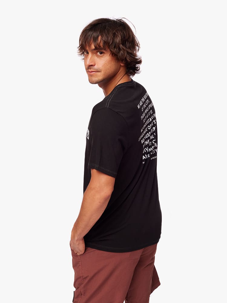 Polo para Hombre DUNKELVOLK PREMIUM KULTURE TEE NGR