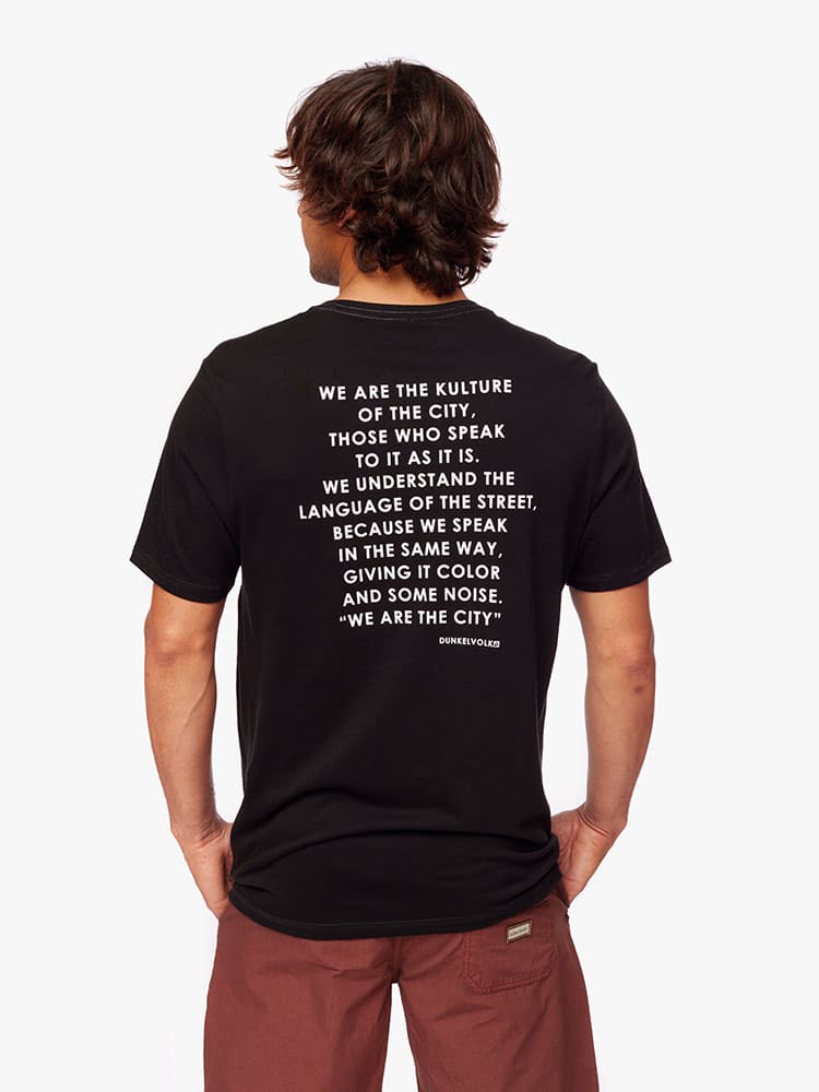 Polo para Hombre DUNKELVOLK PREMIUM KULTURE TEE NGR
