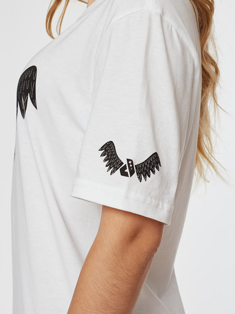 Polo para Hombre Dunkelvolk CLASSIC JACOBO TEE EAGLE BLNC