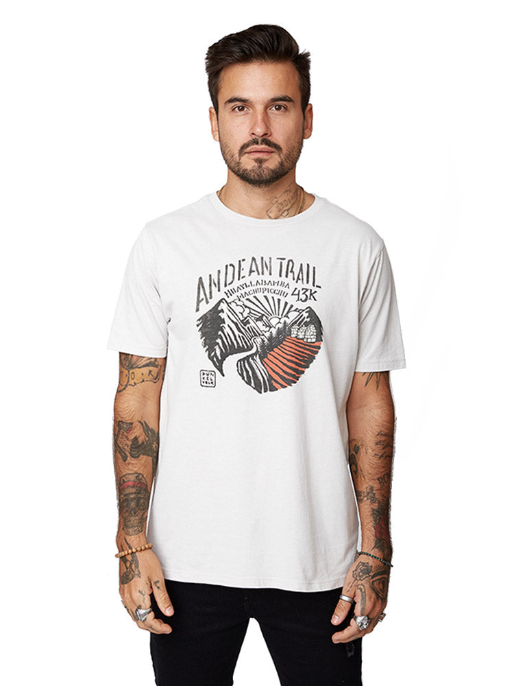 Polo para Hombre Dunkelvolk PREMIUM Andean Trail GRI