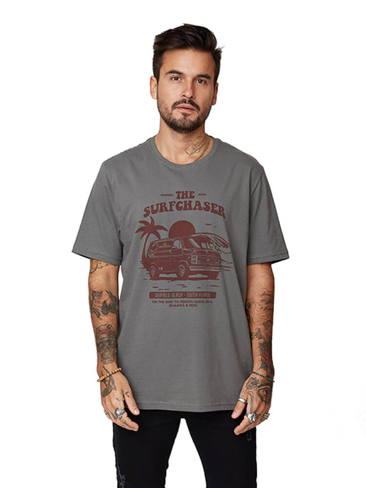 Polo para Hombre DUNKELVOLK CLASSIC SURFCHASER GNMTL
