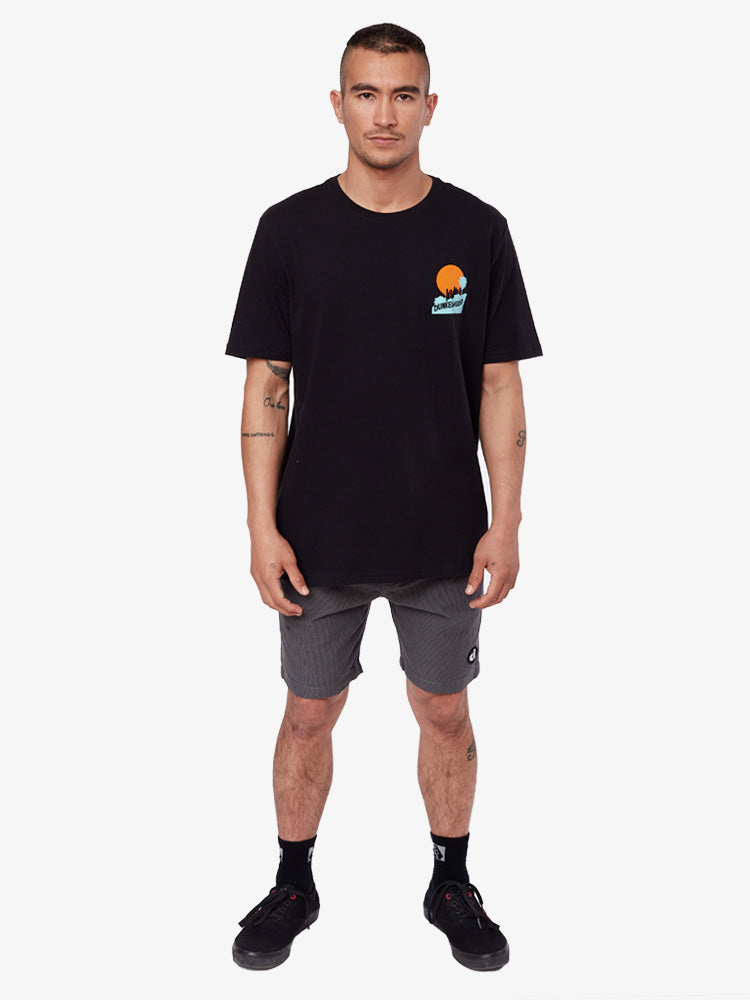 Polo para Hombre DUNKELVOLK CLASSIC DUNKELWOOD TEE BLK