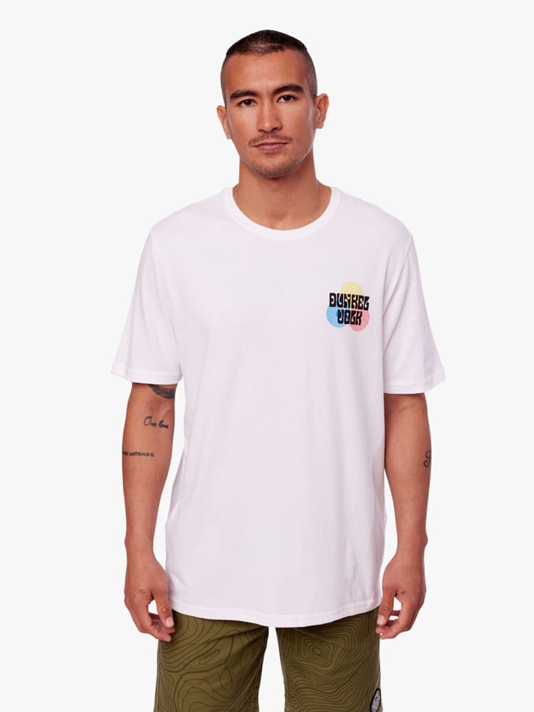 Polo para Hombre DUNKELVOLK CLASSIC UNIVERSAL RHYTHM WHT