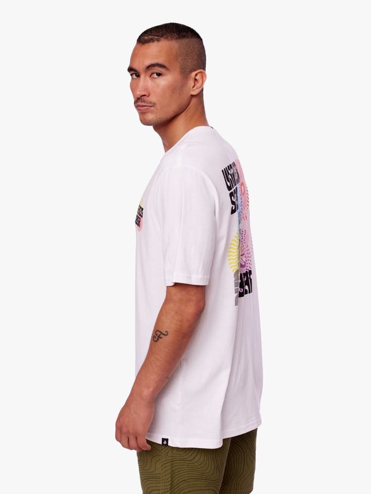 Polo para Hombre DUNKELVOLK CLASSIC UNIVERSAL RHYTHM WHT