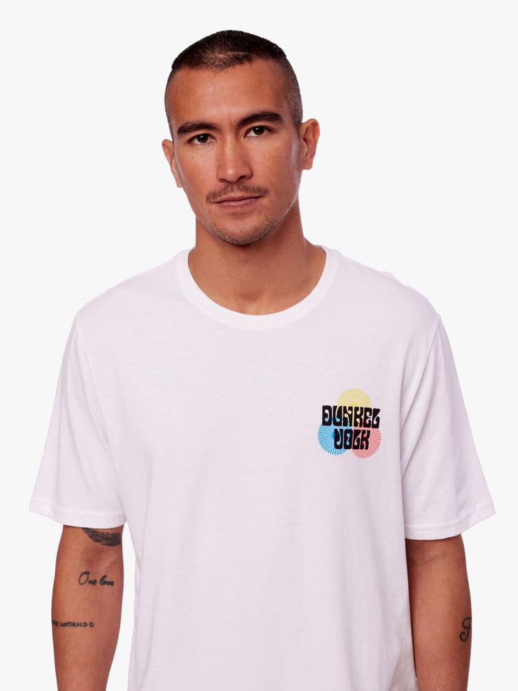 Polo para Hombre DUNKELVOLK CLASSIC UNIVERSAL RHYTHM WHT