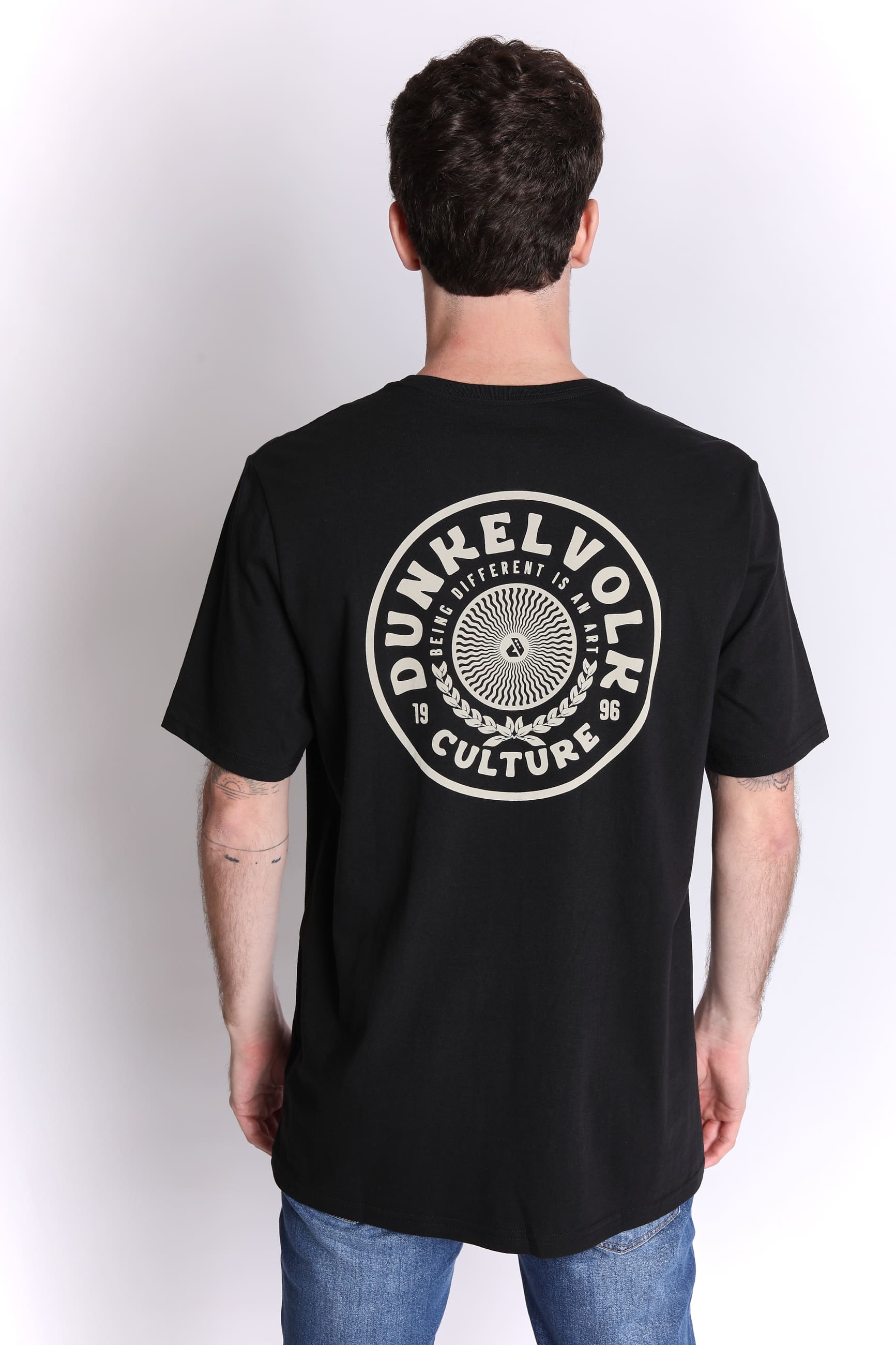 Polo para Hombre DUNKELVOLK CLASSIC ESPIRAL TEE BLK
