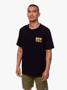 Polo para Hombre DUNKELVOLK CLASSIC DUNK SHIELD TEE BLK