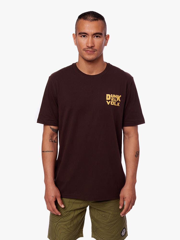 Polo para Hombre Dunkelvolk CLASSIC DUNK SHIELD TEE BRW