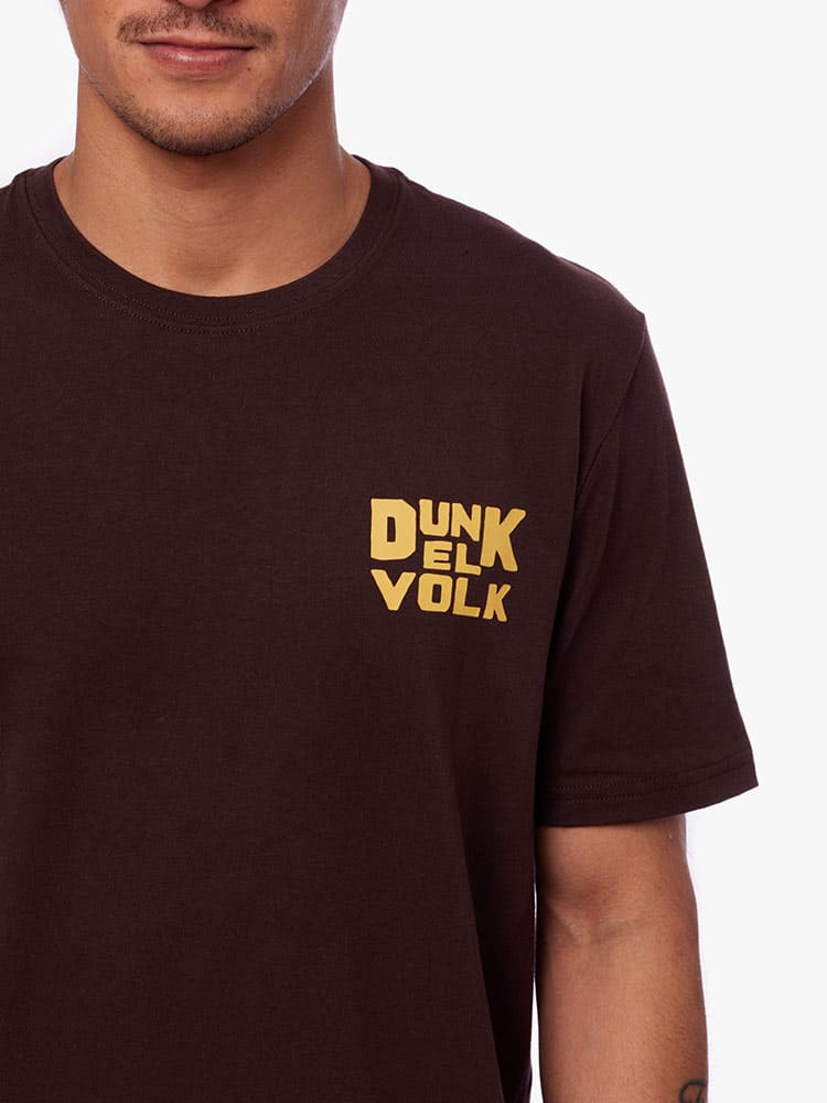 Polo para Hombre Dunkelvolk CLASSIC DUNK SHIELD TEE BRW