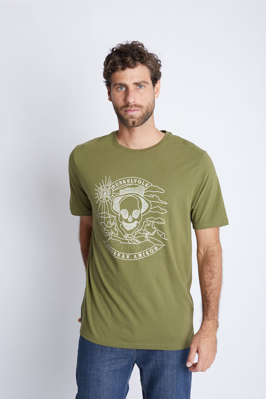 Polo para Hombre DUNKELVOLK CLASSIC HAPPY SKULL ARM