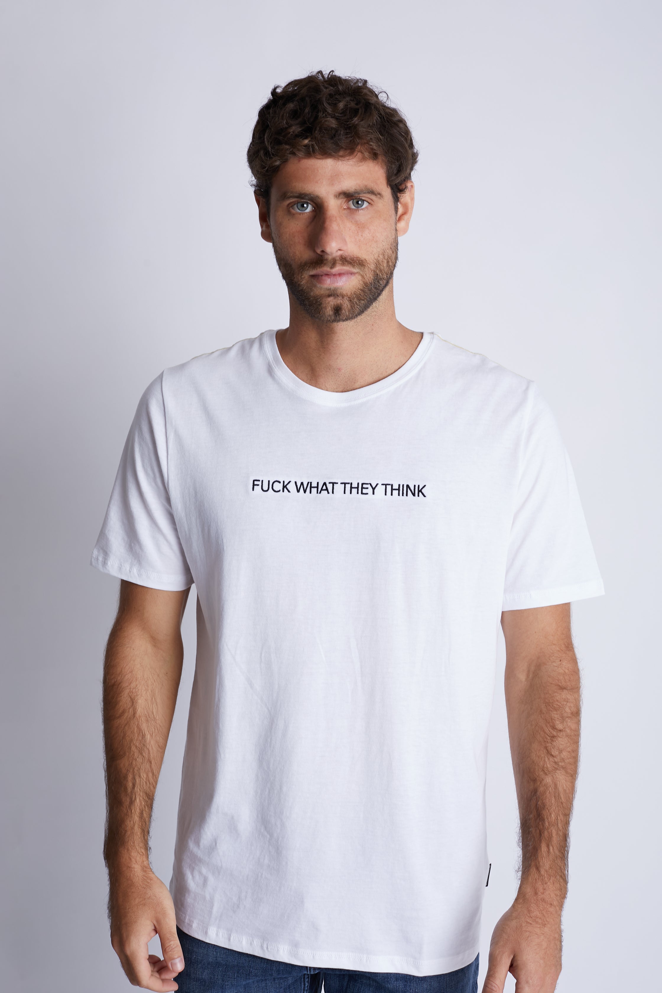 Polo para Hombre Dunkelvolk PREMIUM FWTT TEE WHT