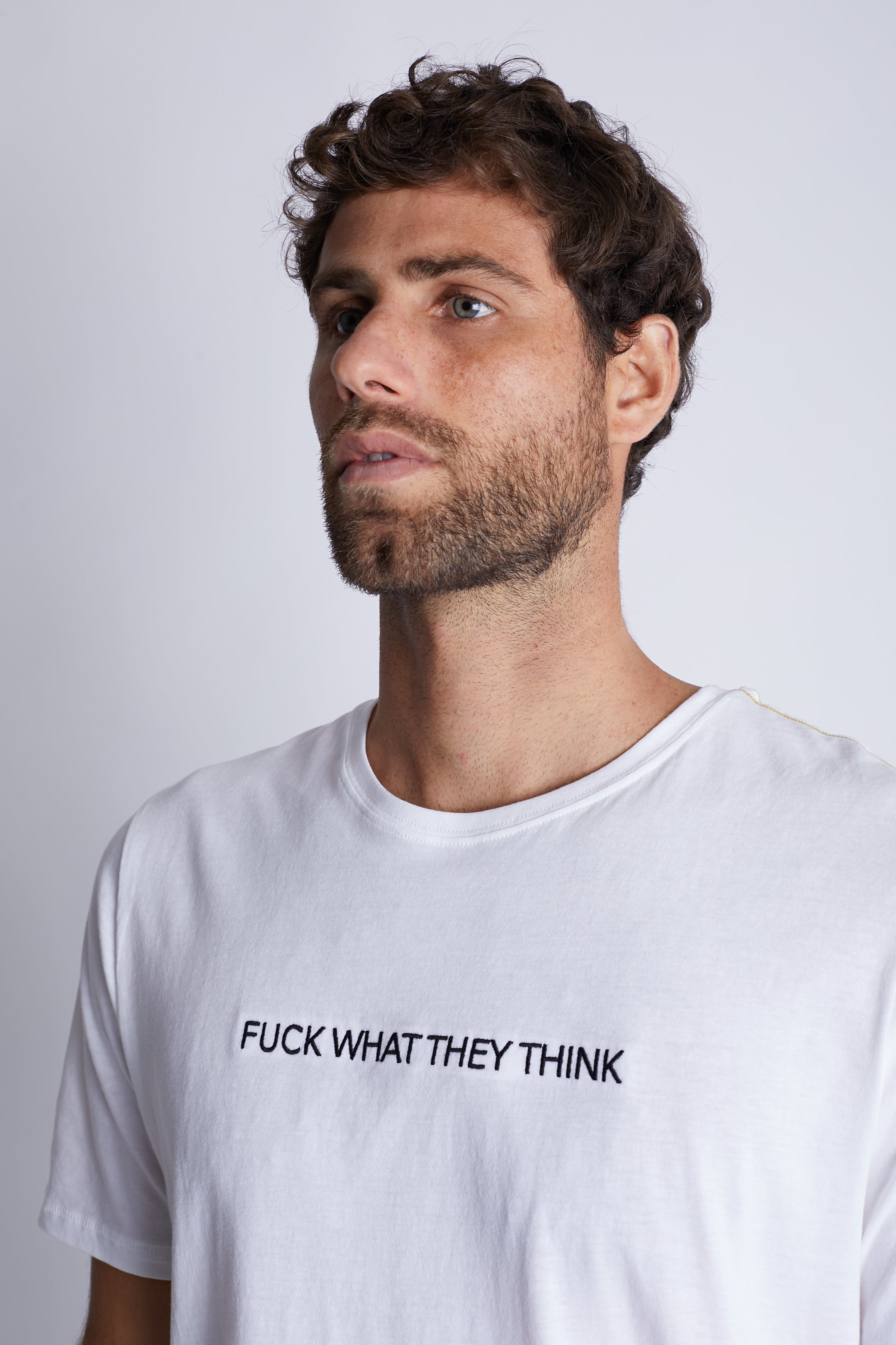 Polo para Hombre Dunkelvolk PREMIUM FWTT TEE WHT