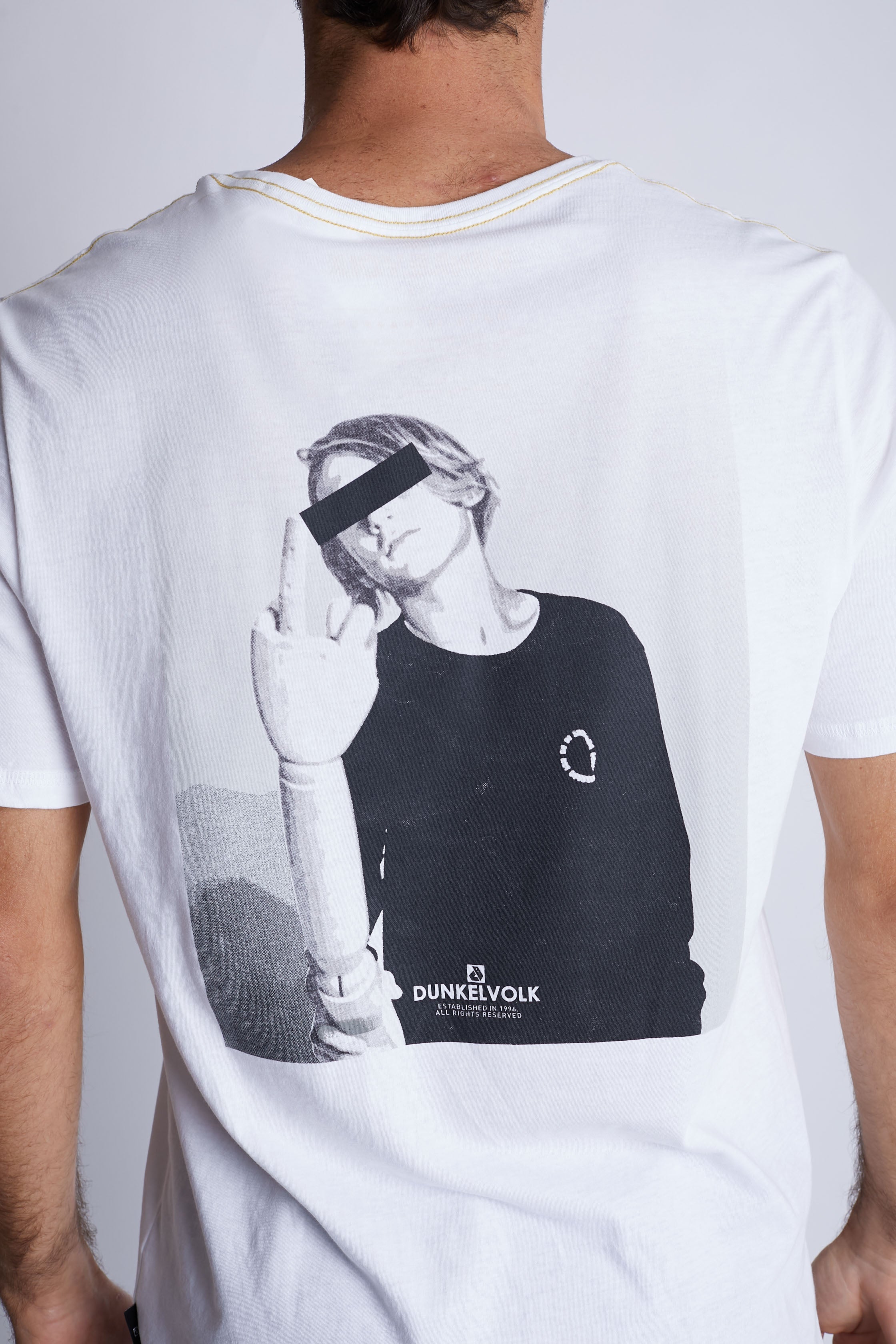Polo para Hombre Dunkelvolk PREMIUM FWTT TEE WHT