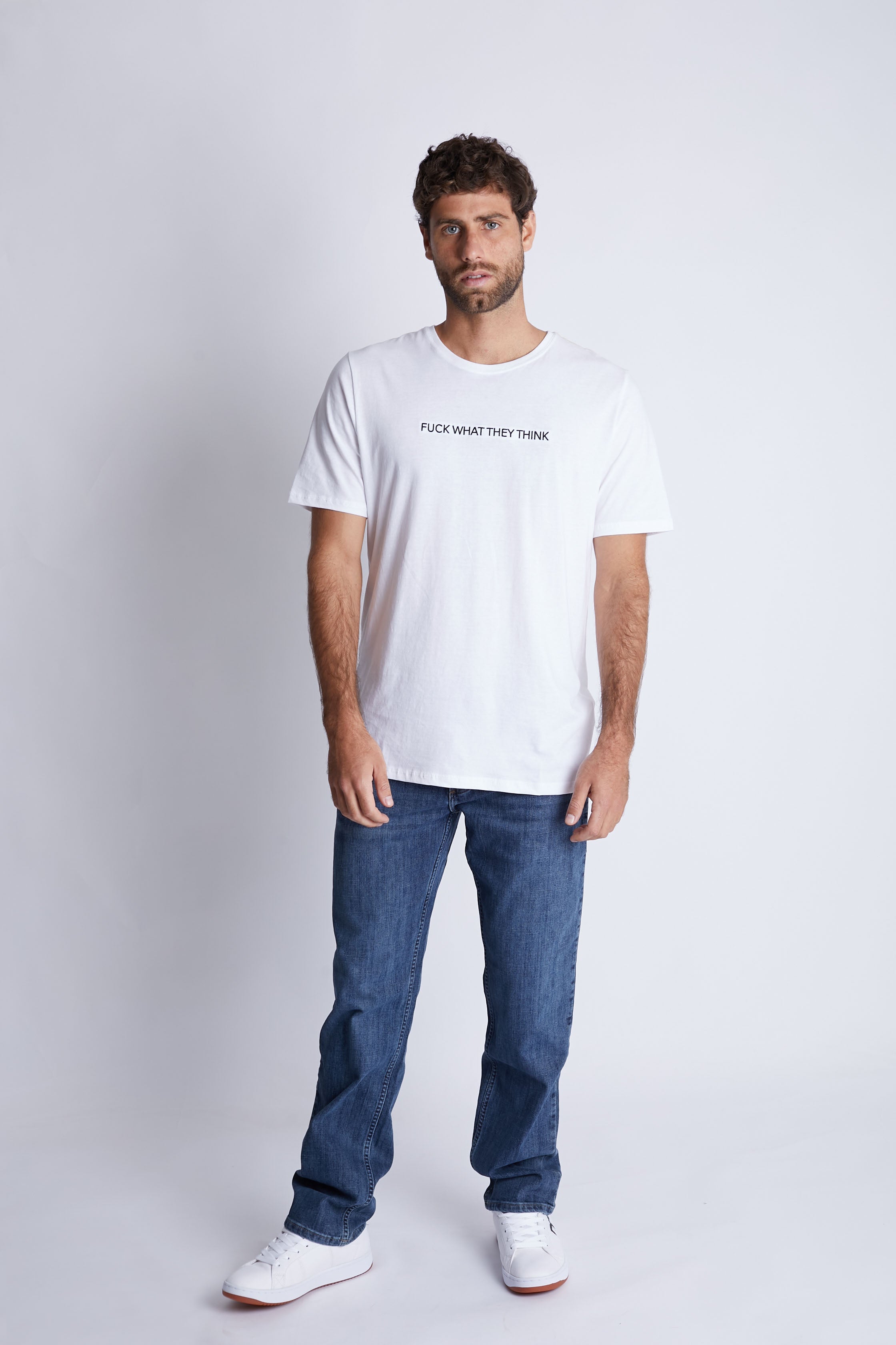 Polo para Hombre Dunkelvolk PREMIUM FWTT TEE WHT