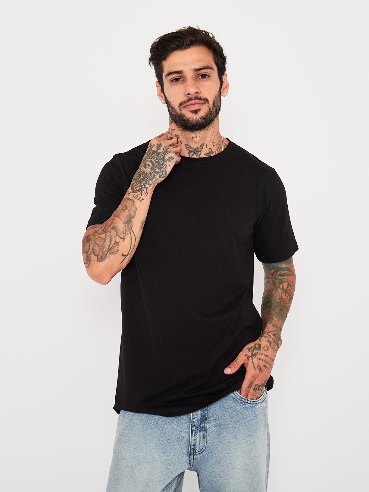 Polo DUNKELVOLK SIMPLE TEE DK-00212 Black