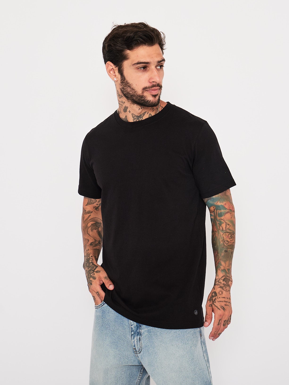 Polo DUNKELVOLK SIMPLE TEE DK-00212 Black