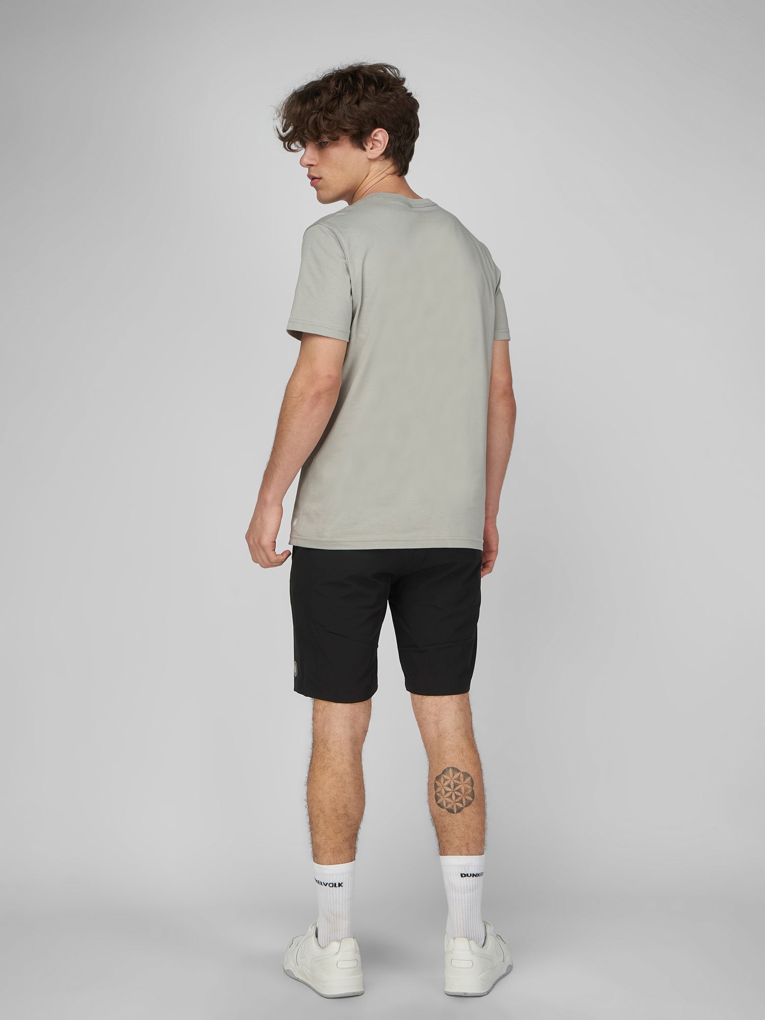 Polos DUNKELVOLK SIMPLE TEE DK-00212 Gris