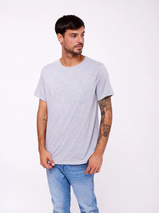 Polo para Hombre DUNKELVOLK CLASSIC SIMPLE POCKET TEE HTR