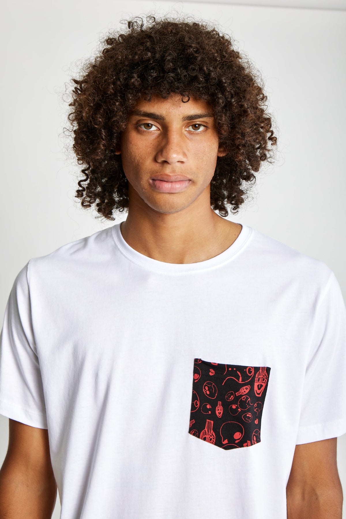 Polo para Hombre DUNKELVOLK BASIC SIMPLE PRINTED POCKET TEE BLA