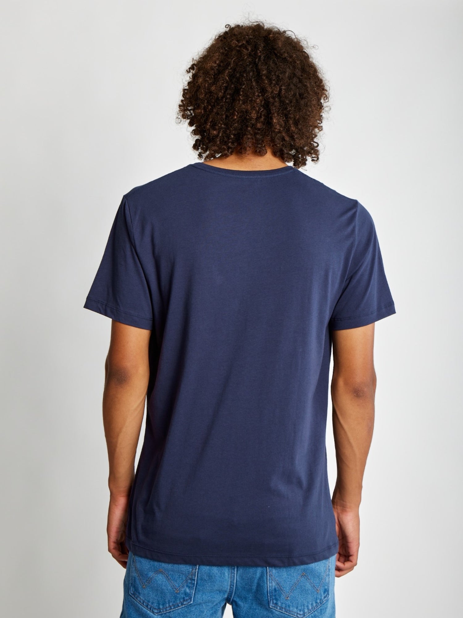 Polo para Hombre Dunkelvolk POCKET SIMPLE PRINTED POCKET TEE NVY