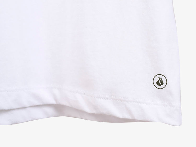 Polo para Hombre Dunkelvolk CLASSIC SIMPLE PRINTED POCKET TEE WHT