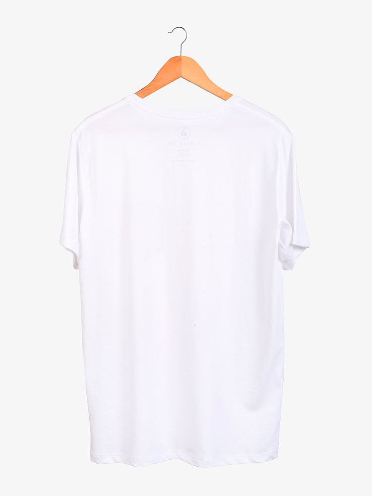 Polo para Hombre Dunkelvolk CLASSIC SIMPLE PRINTED POCKET TEE WHT