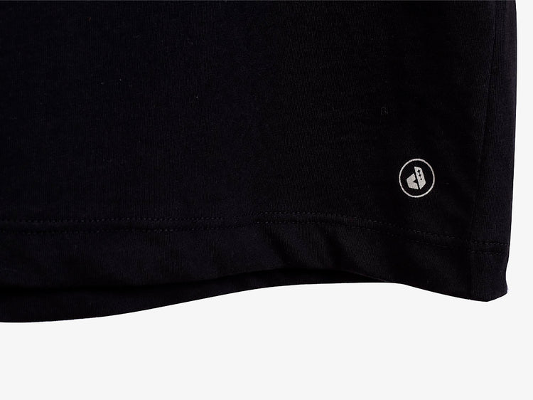 Polo para Hombre DUNKELVOLK BASIC SIMPLE PRINTED POCKET TEE BLK