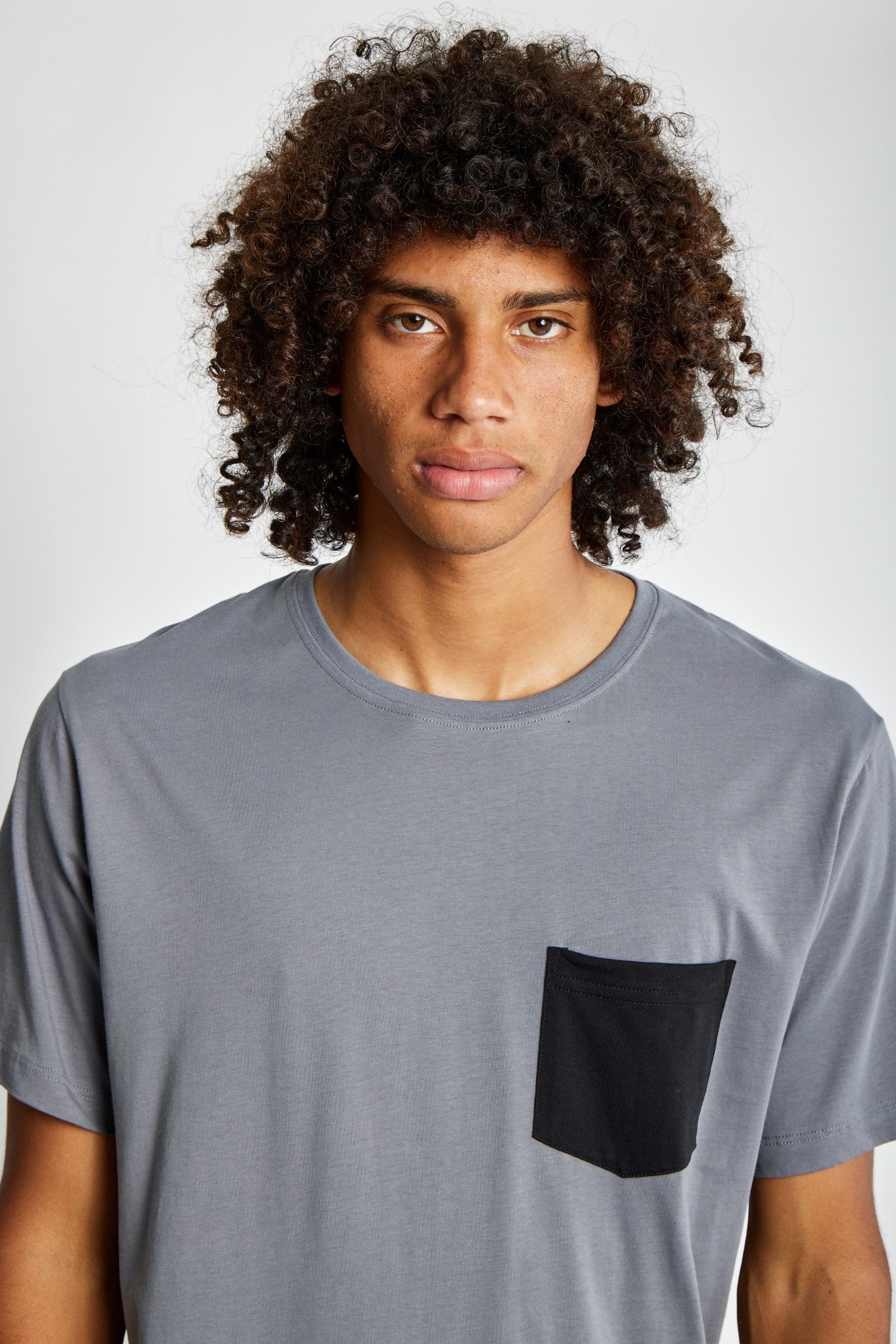 Polo para Hombre Dunkelvolk POCKET SIMPLE CONTRAST POCKET TEE QSHDG