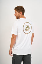 Cargar imagen en el visor de la galería, Polo para Hombre DUNKELVOLK URBAN LOGO DESTROY WHT
