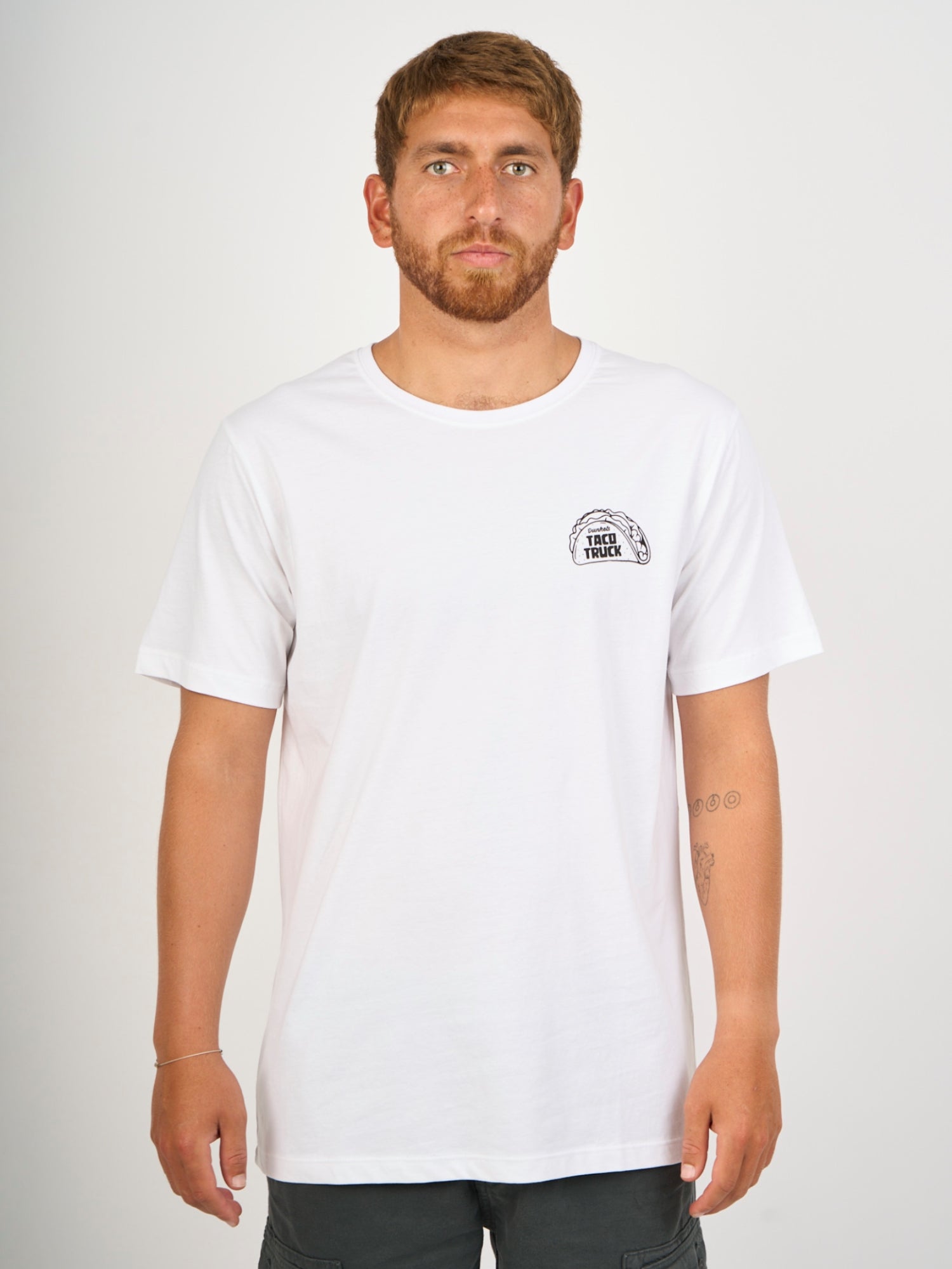 Polo para Hombre DUNKELVOLK URBAN TACO TRUCK WHT