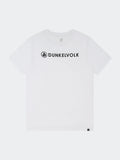 Polo DUNKELVOLK New Logo blanco, vista frontal