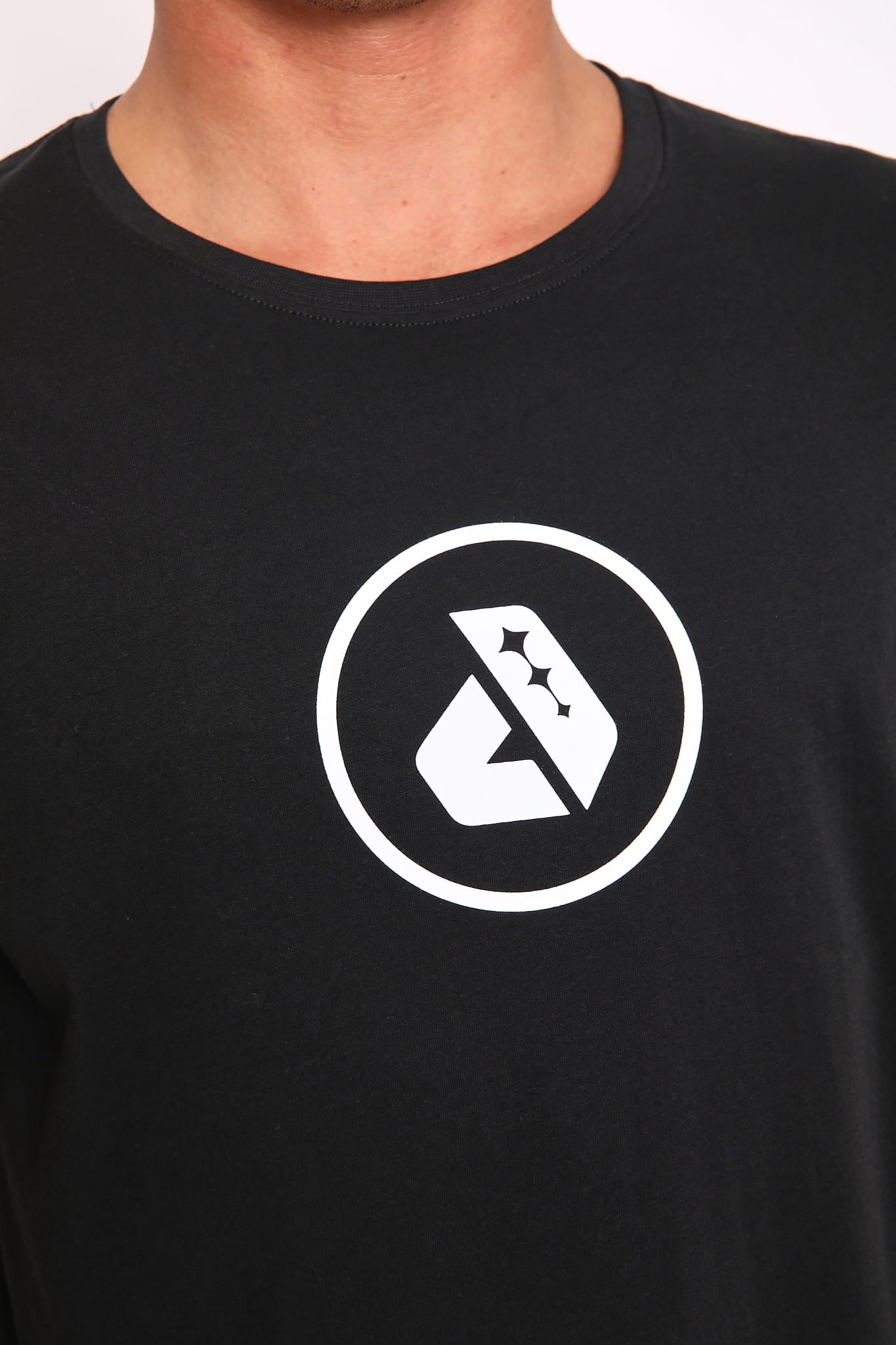 Polo para Hombre DUNKELVOLK LOGO CIRCLE LOGO BLK