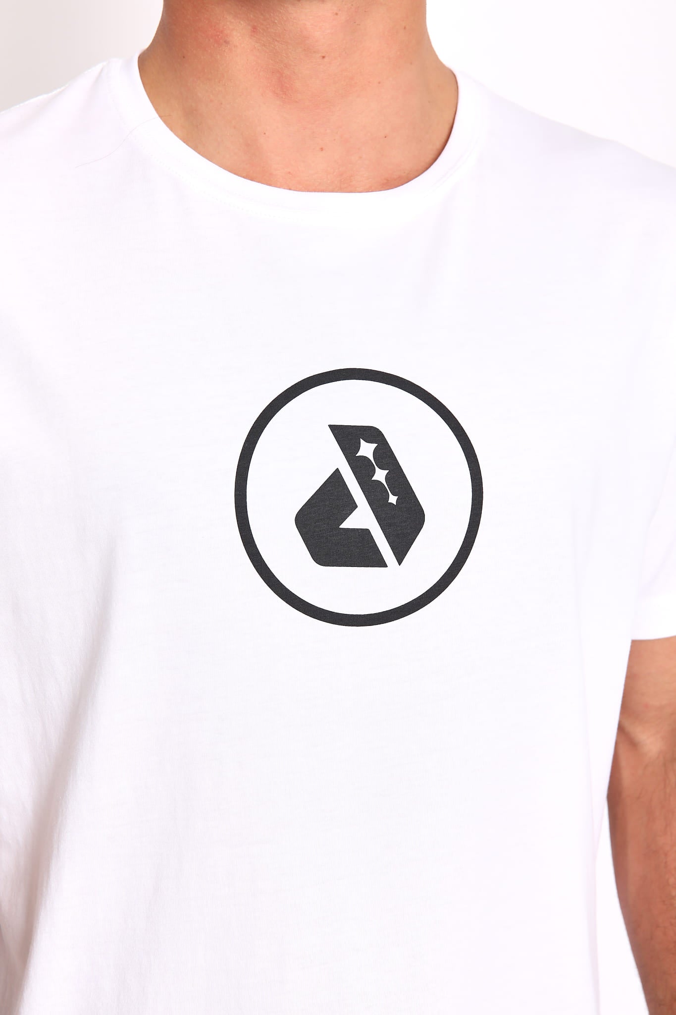 Polo para Hombre DUNKELVOLK LOGO CIRCLE LOGO WHT