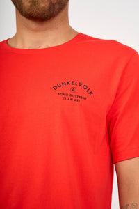 Polo para Hombre DUNKELVOLK SURF SCRIPT LOGO RED