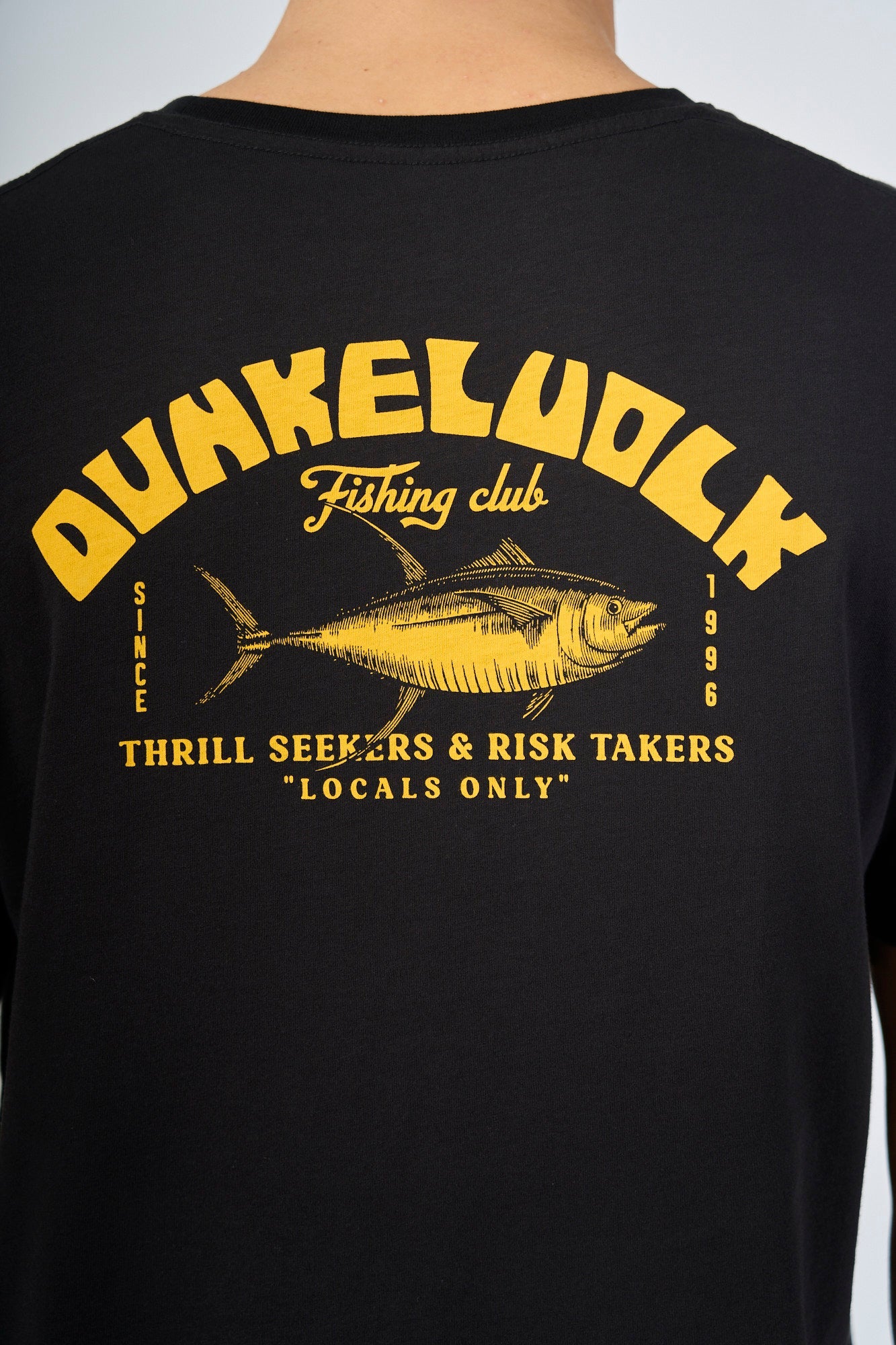 Polo para Hombre DUNKELVOLK SURF FISHING CLUB BLK