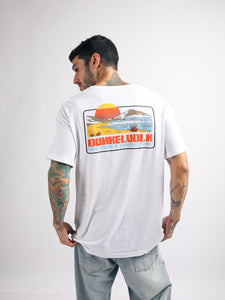 Polo para Hombre Dunkelvolk SURF ADVENTURE SOUL WHT