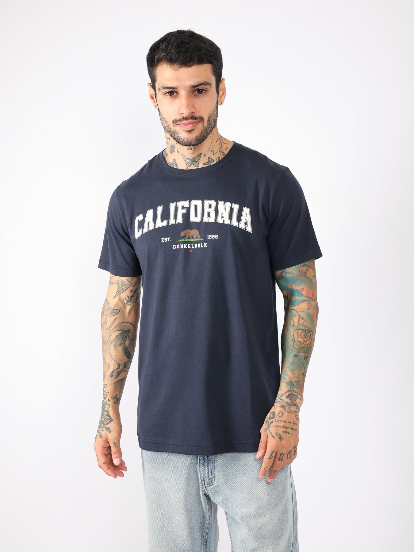 Polo para Hombre Dunkelvolk URBAN CALI TEE NVY