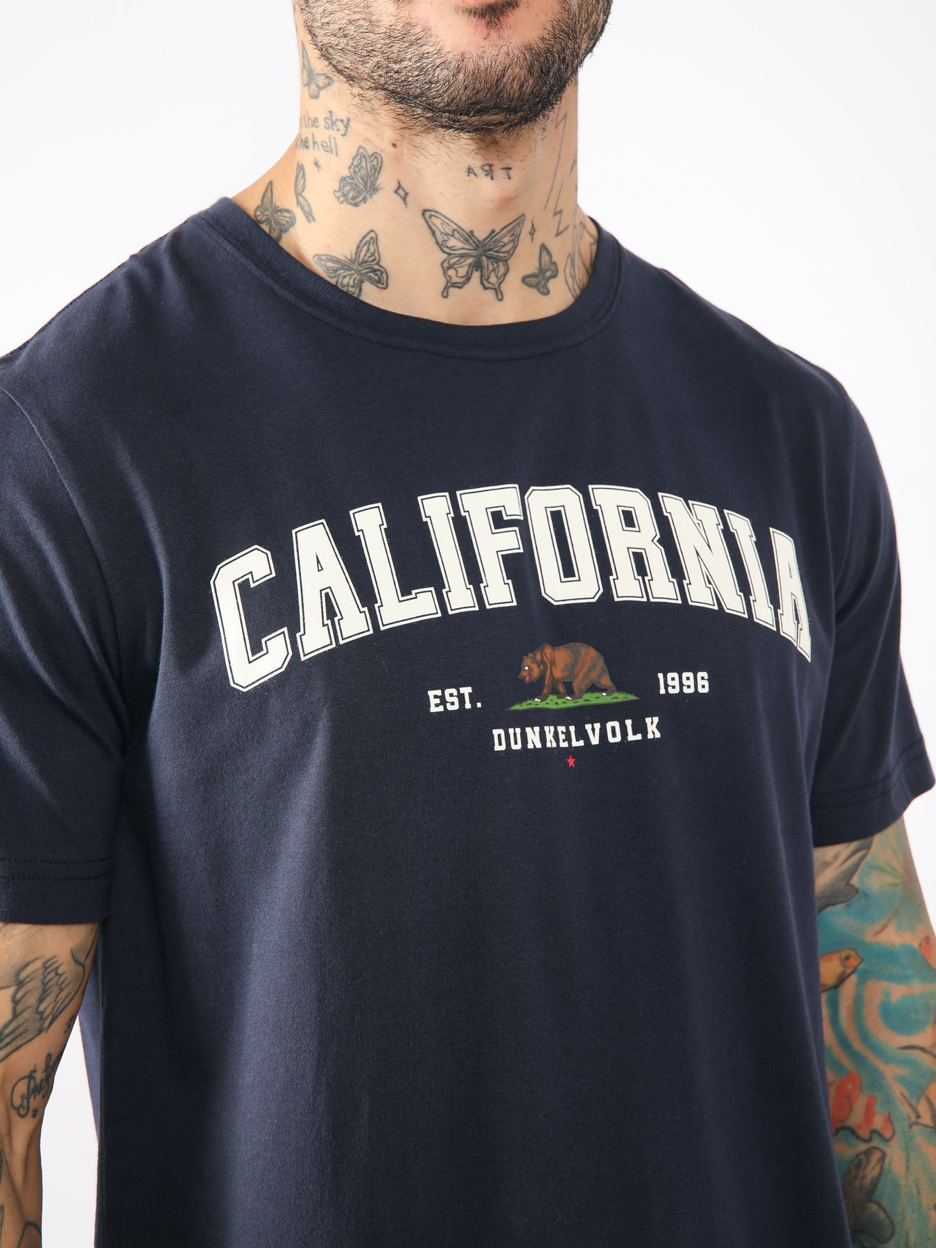 Polo para Hombre Dunkelvolk URBAN CALI TEE NVY