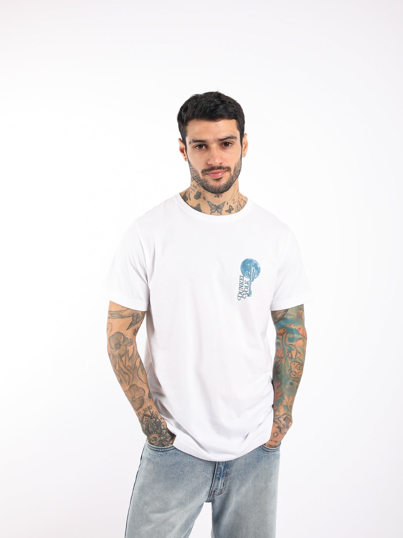 Polo para Hombre Dunkelvolk URBAN DESERT MOON WHT