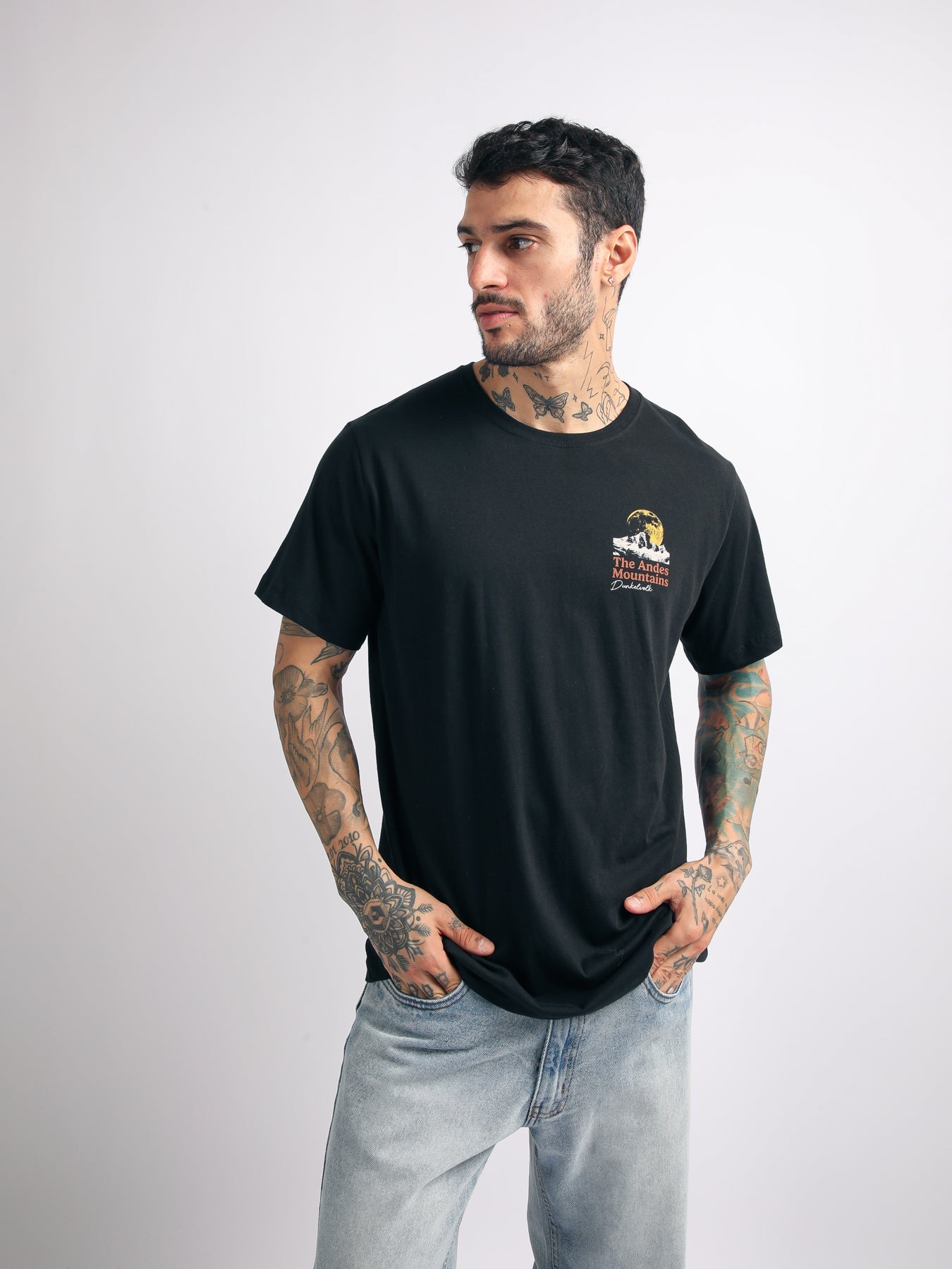 Polo para Hombre Dunkelvolk SURF CORDILLERA BLK