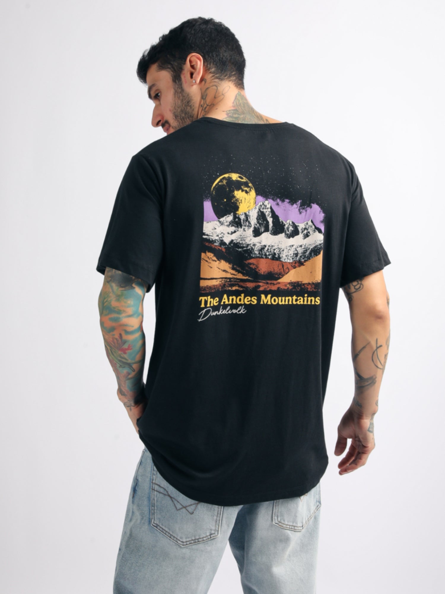 Polo para Hombre Dunkelvolk SURF CORDILLERA BLK