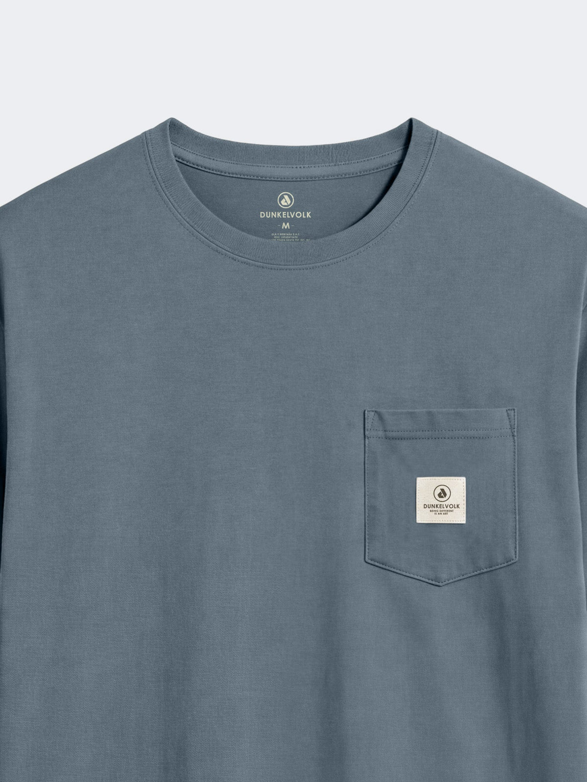 Polo DUNKELVOLK Pocket Patch Acero, Hombre - foto 3