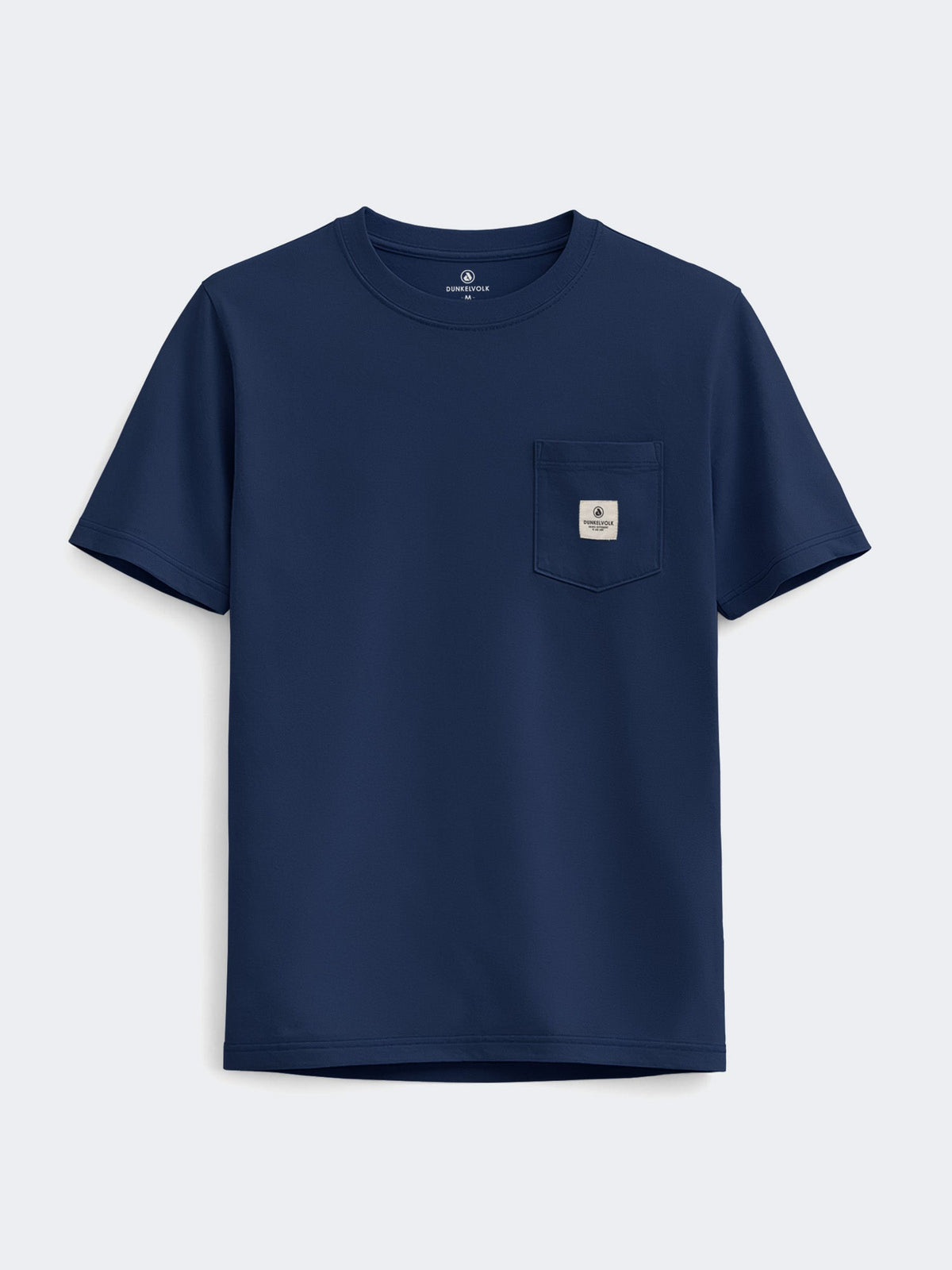 Polo Dunkelvolk Pocket Patch Azul Marino, Hombre