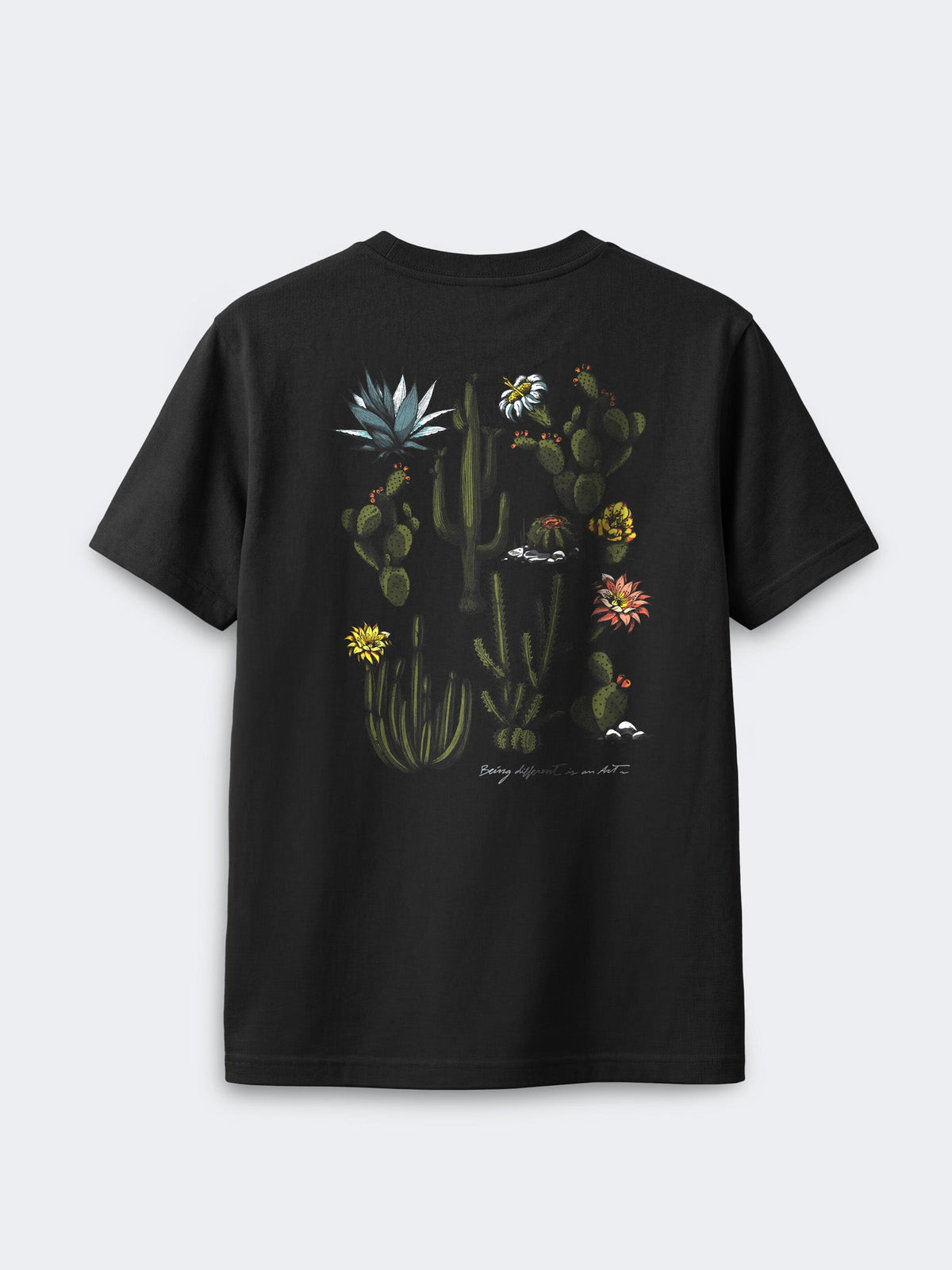 Polo Dunkelvolk Cactus Core Negro, Hombre