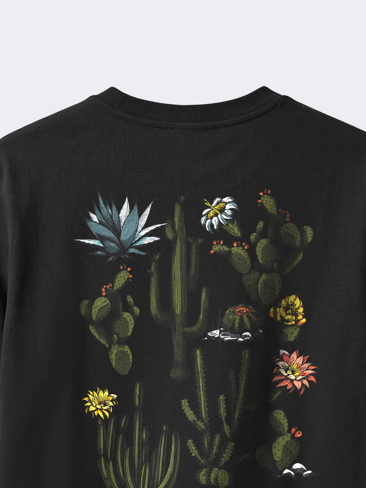 Polo Dunkelvolk Cactus Core Negro, Hombre