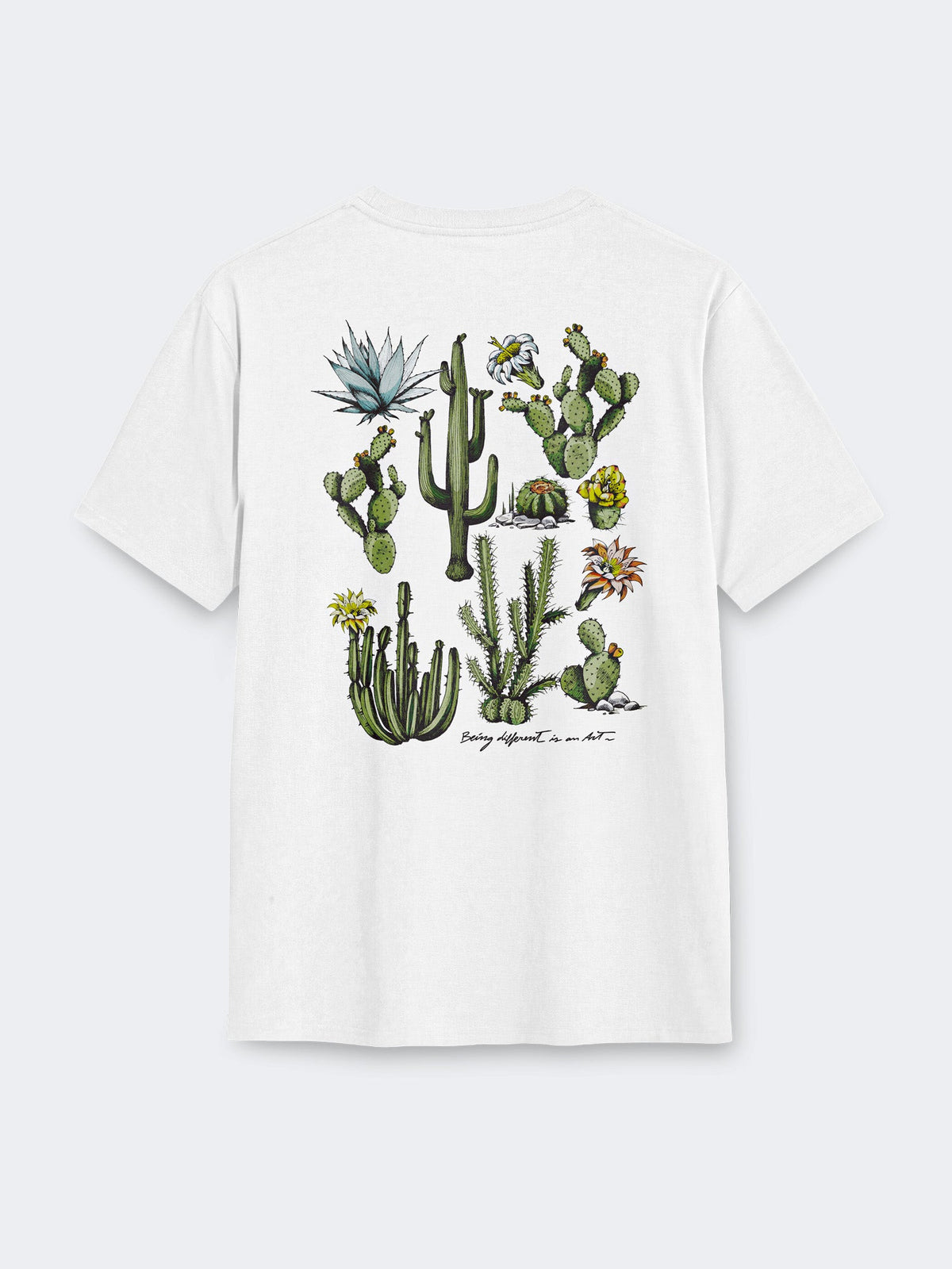 Polo Dunkelvolk Cactus Core Blanco, Hombre