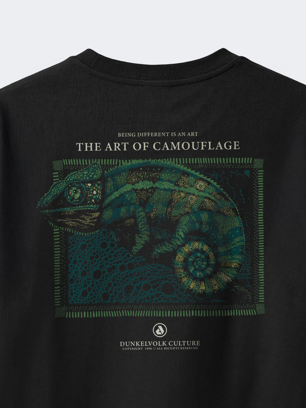 Polo DUNKELVOLK Chameleon Negro, Hombre - foto 3