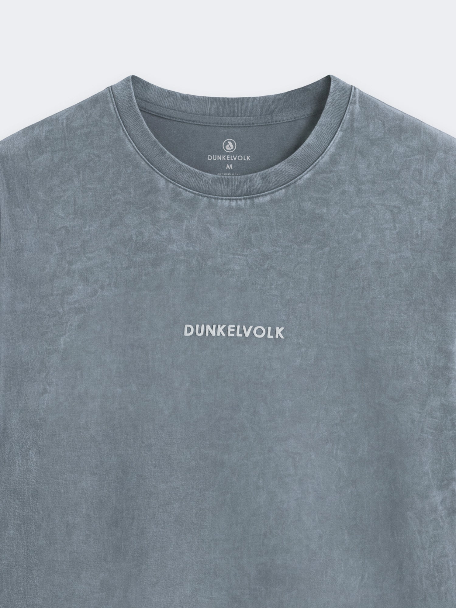Polo DUNKELVOLK DUNK Acid Tee Azul, Hombre - foto 3