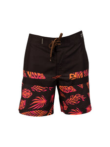 Ropa de Baño para Hombre DUNKELVOLK BOARDSHORT LEAF 18" BK