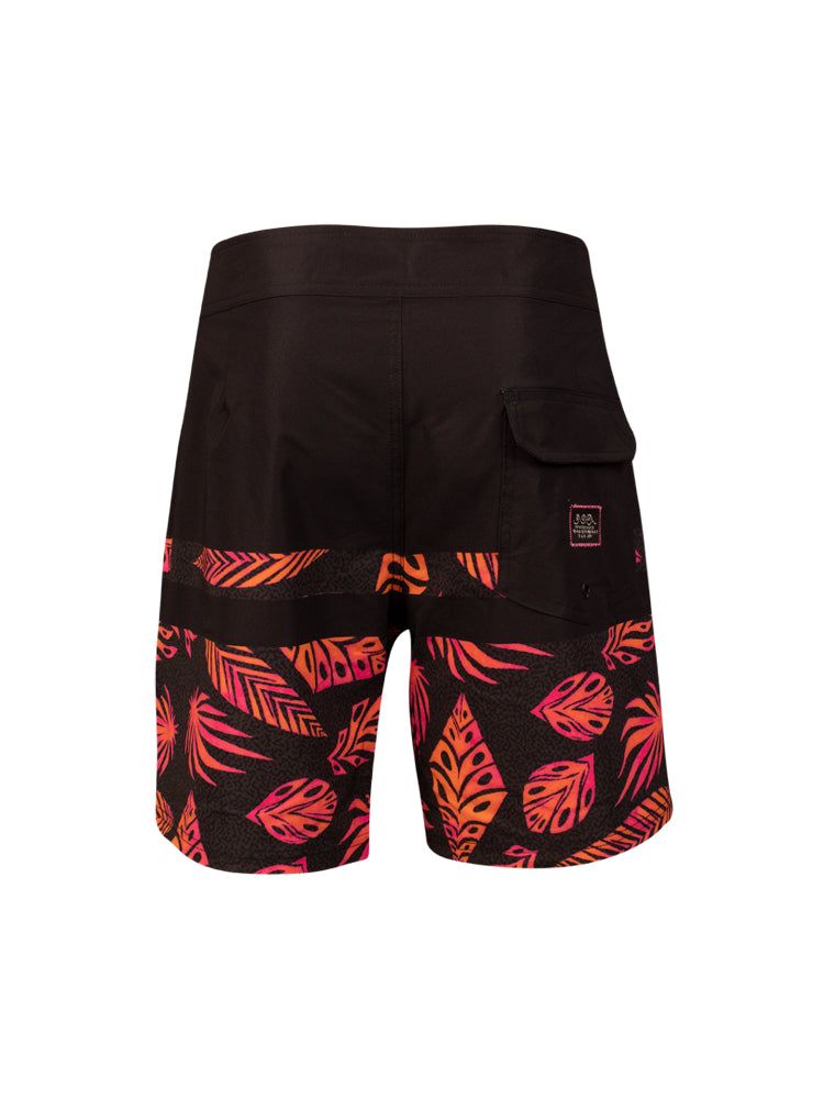 Ropa de Baño para Hombre DUNKELVOLK BOARDSHORT LEAF 18" BK